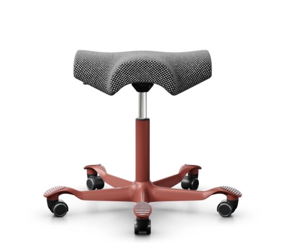 Ergonomická kancelářská stolička CAPISCO 8105 - Provedení podnože Capisco 8105- bez příplatku: blush rose podnož CAPISCO 8105