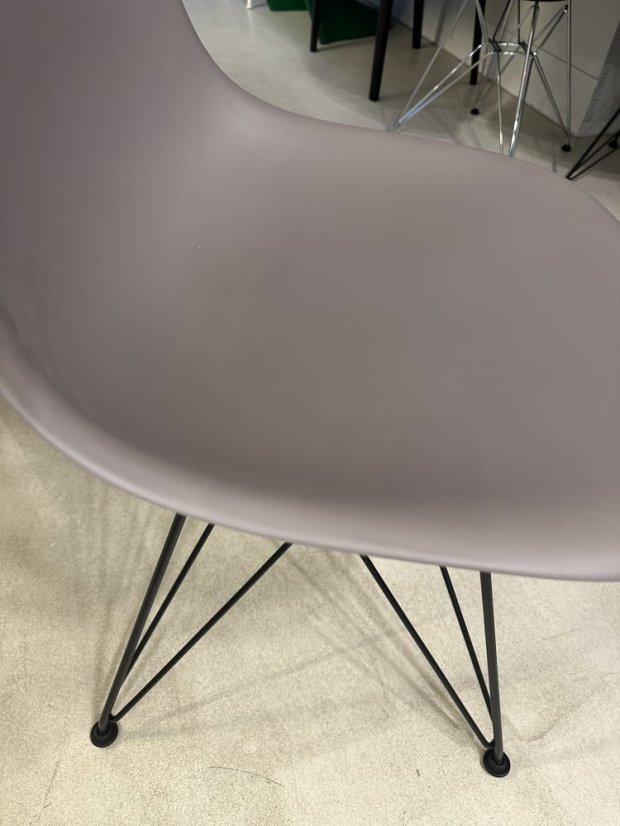 Vitra Eames DSR Chair šedo- fialová