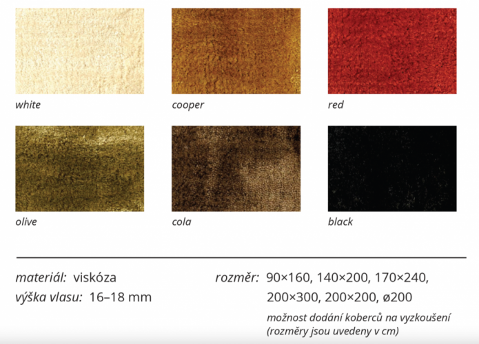Ručně vyráběný kusový koberec LOOM TOPS průměr 200 cm - Barva: Bílá