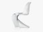 Verner Panton Chair in Chrome Limited Edition by Vitra- VELMI VZÁCNÁ