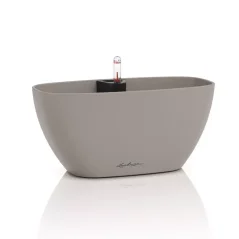 lechuza NAVIO Color 10 samozavlažovací květináč písková hnědá kompletní set