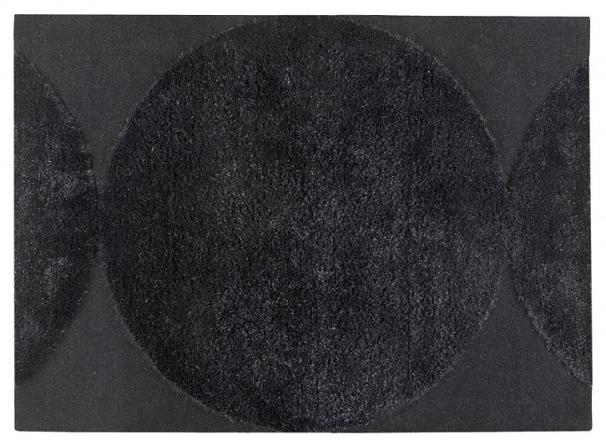 Ručně vyráběný kusový koberec RONDO 200 x 300 cm - Barva: Černá