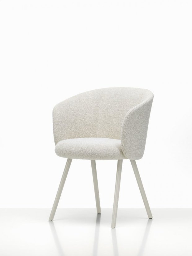 Vitra Mikado Armchair designové židle - Typy čalounění Mikado Armchair: Látka Nubia