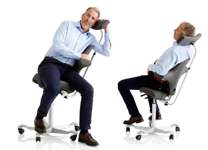 Ergonomická kancelářská židle CAPISCO 8107 - Provedení podnože Capisco 8107- bez příplatku: blush rose podnož CAPISCO 8107