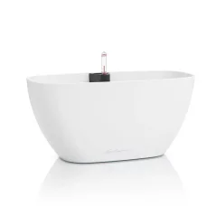 Lechuza NAVIO Color 20 samozavlažovací květináč bílá kompletní set