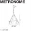 Závěsné svítidlo Delta Light METRONOME bílé