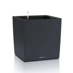 Lechuza CUBE Color 40  samozavlažovací květináč břidlice kompletní set