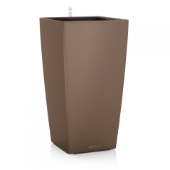 Lechuza CUBICO COLOR 40 samozavlažovací květináč oříšková kompletní set