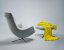 Vitra Repos & Ottoman Citterio
