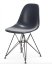 Eames Fibreglass Side Chair DSR - Vitra Eames Fibreglass Chair: navy blue