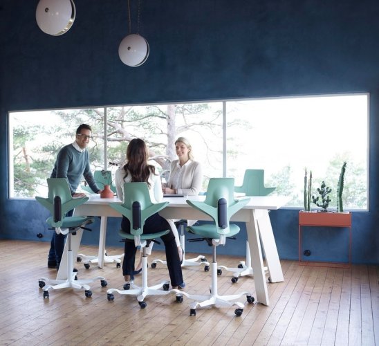 Ergonomická kancelářská židle CAPISCO PULS 8010 - Provedení podnože Capisco Puls 8010- bez příplatku: moos grey podnož CAPISCO PULS 8010